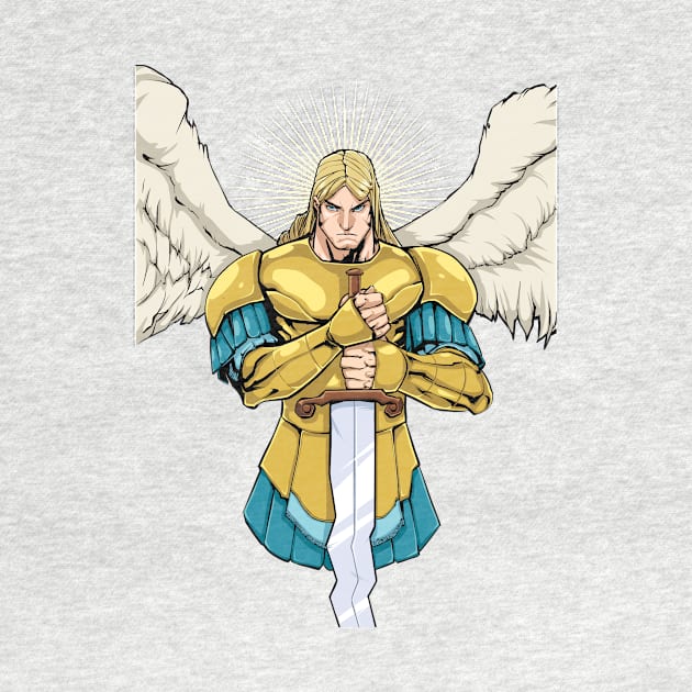 Archangel Michael Portrait by Malchev